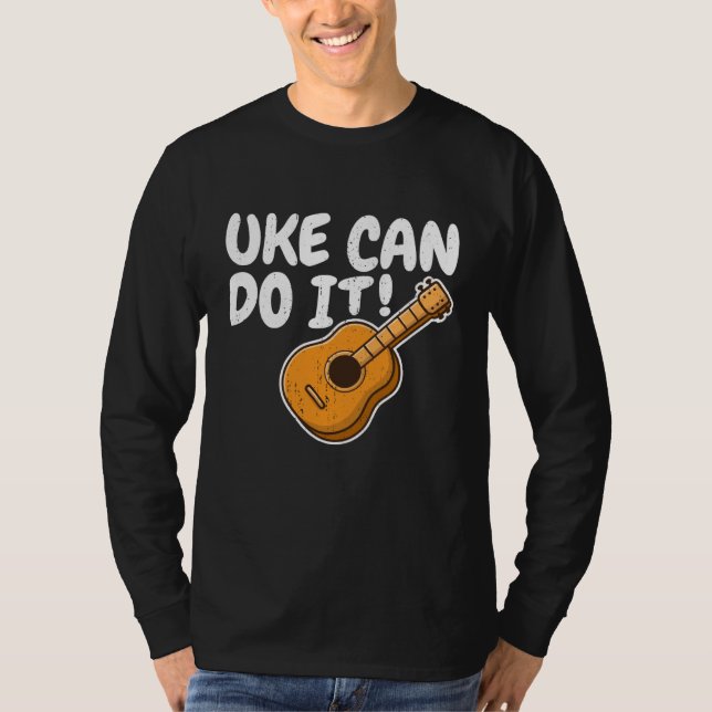 Camiseta Ukulele Player Pun Ukulele (Frente)