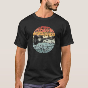 Camiseta Ukulele Retro Uke Player Ukulele Guitar Música