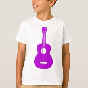 Camiseta Ukulele - roxo