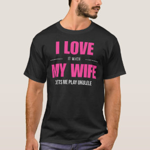 Camiseta Ukulele Serenade Tee - Aperte o Amor e o Rir