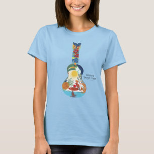 Camiseta Ukulele Sweet Heart