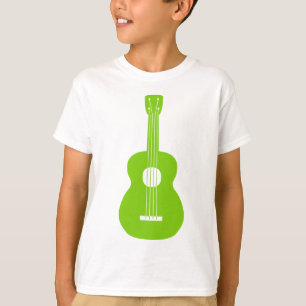 Camiseta Ukulele - Verde marciano