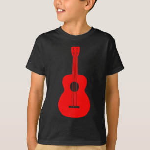 Camiseta Ukulele - vermelho