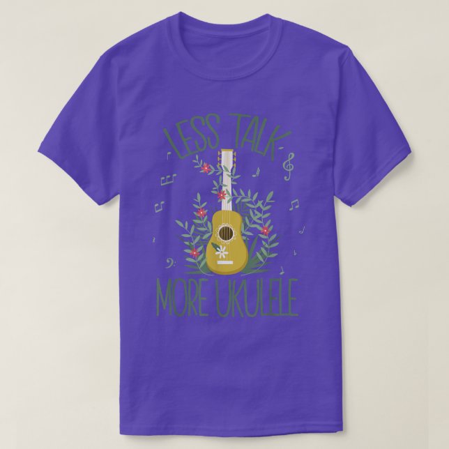 Camiseta Ukulelist Retro Uke Music Hawaiai Guitar Ukulele (Frente do Design)