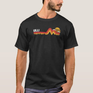 Camiseta Ulli Retro Vintage Sunset Ulli 80s 90s