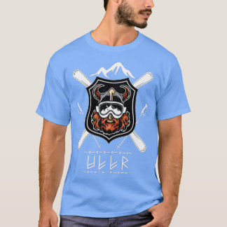 Camiseta Ullr Deus Da Arqueza Norse Caça Viking Ski