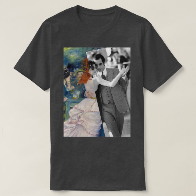 Camiseta última dança (Frente do Design)