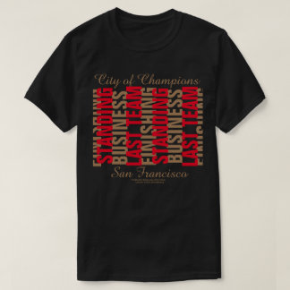 CAMISETA ÚLTIMA EQUIPE DE NEGÓCIOS PINTEIROS E FINAIS