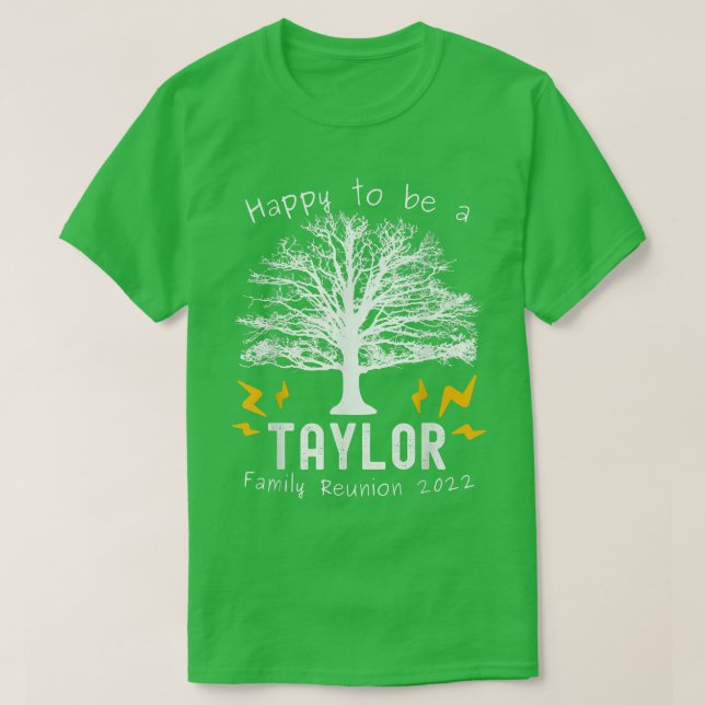 Camiseta Última Festa de Verão da Reunião da Família Taylor (Frente do Design)