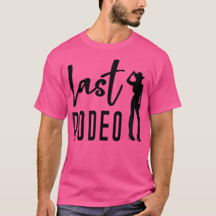 Camiseta Última Noiva de Rodeio Dama de Honra Noiva Música