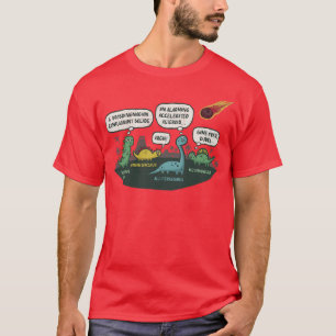 Camiseta Última Reunião do Clube Literário Dinossauro