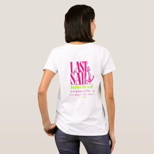 Camiseta Última Viagem Antes do Véu! Festa de Despedida de