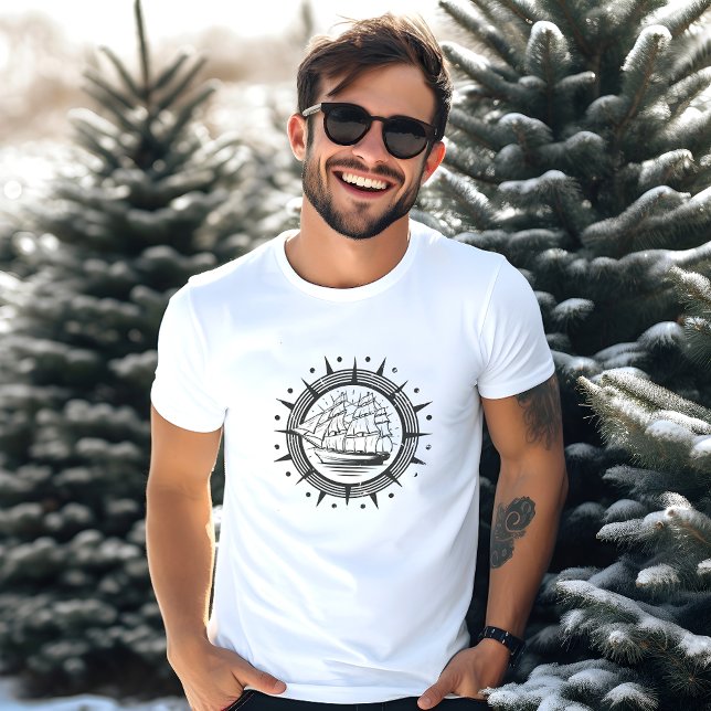 Camiseta Ultimate Adventure | Hora de Viagem, navio (Criador carregado)