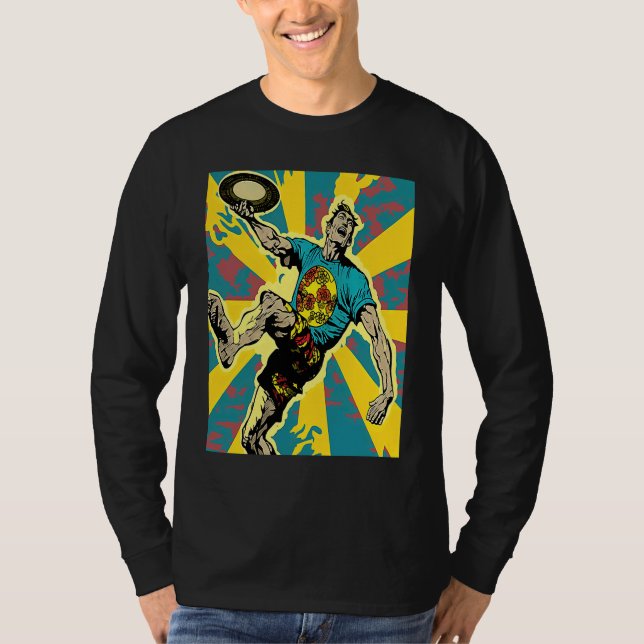 Camiseta Ultimate Frisbee Retirement Appreciation Pop Ultim (Frente)