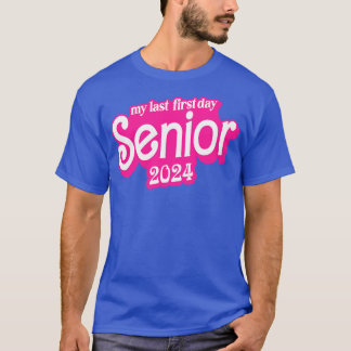 Camiseta Último 1º dia de classe dos Mais velho engraçados 