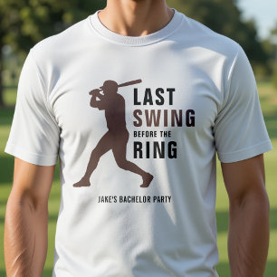 Camiseta Último Balanço Antes da Festa de Solteiro de Beise
