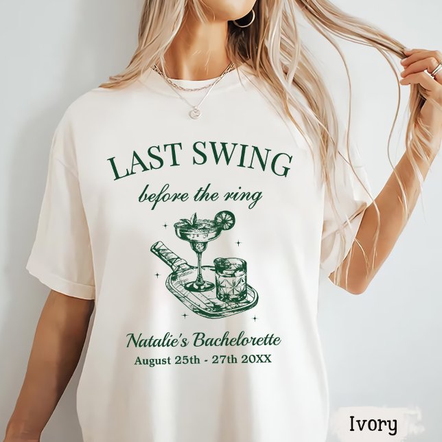 Camiseta Último Balanço Antes do Ring Pickleball Bach Weeke (Criador carregado)