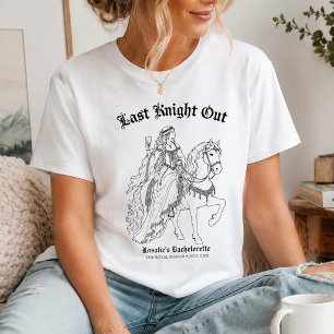 Camiseta Último Cavaleiro em Festa de Despedida de Solteira