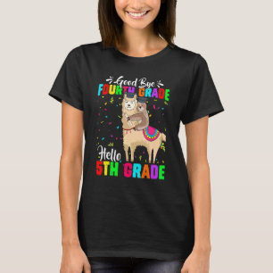 Camiseta Último Dia Adeus 4º ano Alô 5 Grau Llam