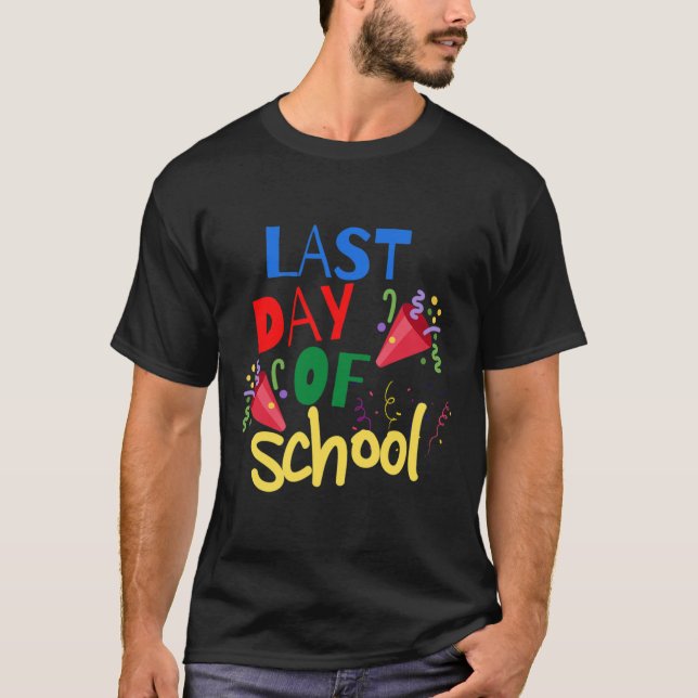 Camiseta Último Dia Da Celebração Da Escola Dotada (Frente)