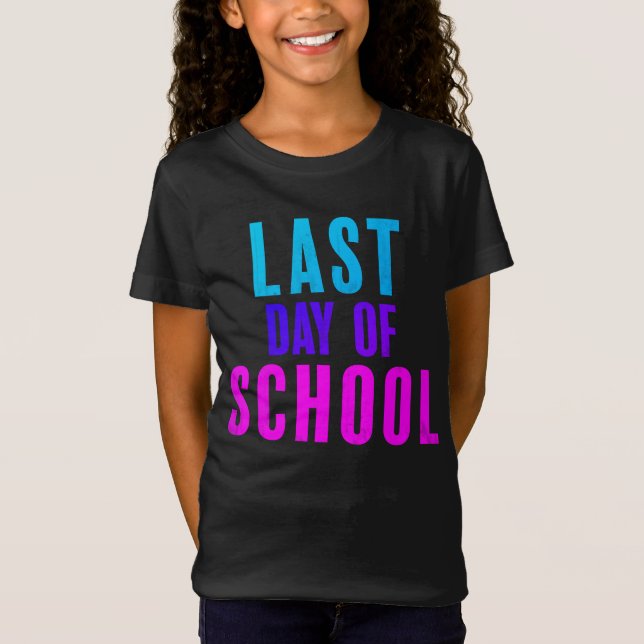 Camiseta Último Dia da Escola (Frente)