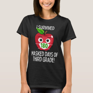 Camiseta Último Dia Da Escola 180 Dias Mascarados Do Tercei