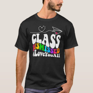 Camiseta Último dia da escola A turma de Groovy foi rejeita