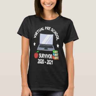 Camiseta Último Dia Da Escola Do Pré-Ensino 2020 20