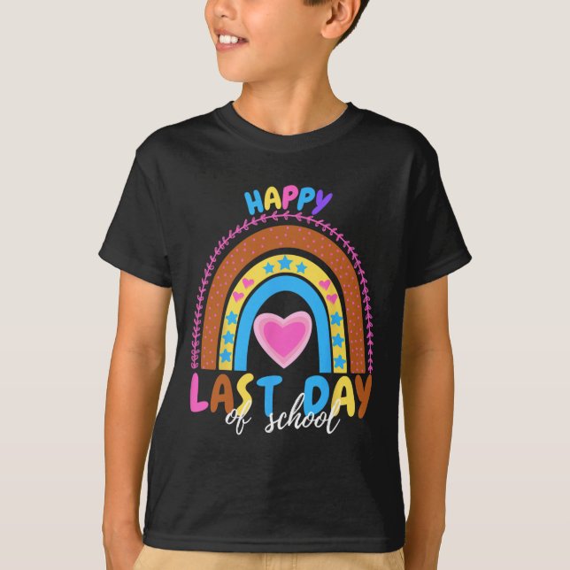 Camiseta Último Dia De Aula Professor Aluno Formatura  (Frente)