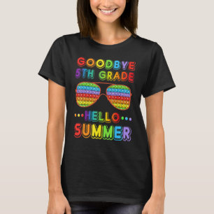 Camiseta Último Dia De Aula Tchau 5ª Série Olá Verão