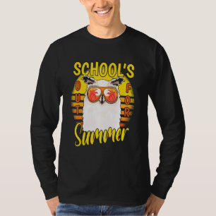 Camiseta Último Dia De Aulas Fechadas Para Férias De Verão