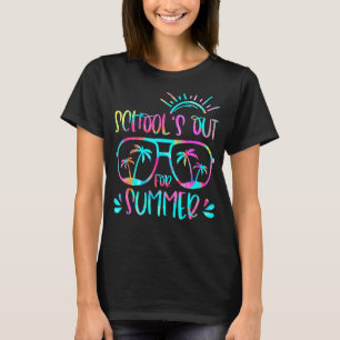 Camiseta Último Dia De Escolas Para Professores De Verão