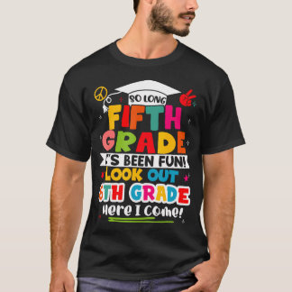 Camiseta Último Dia De Formandos De Graduação Do 5