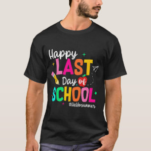 Camiseta Último Dia De Formatura Escolar Professor Aluno