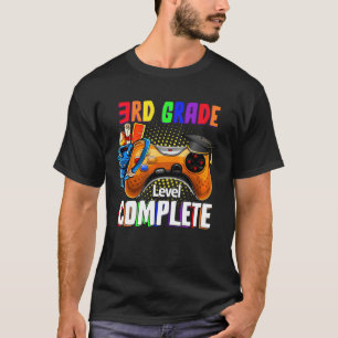 Camiseta Último Dia de Graduação de Nível 3 da Escola