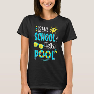 Camiseta Último Dia de Nadação na Piscina da Faculdade de T