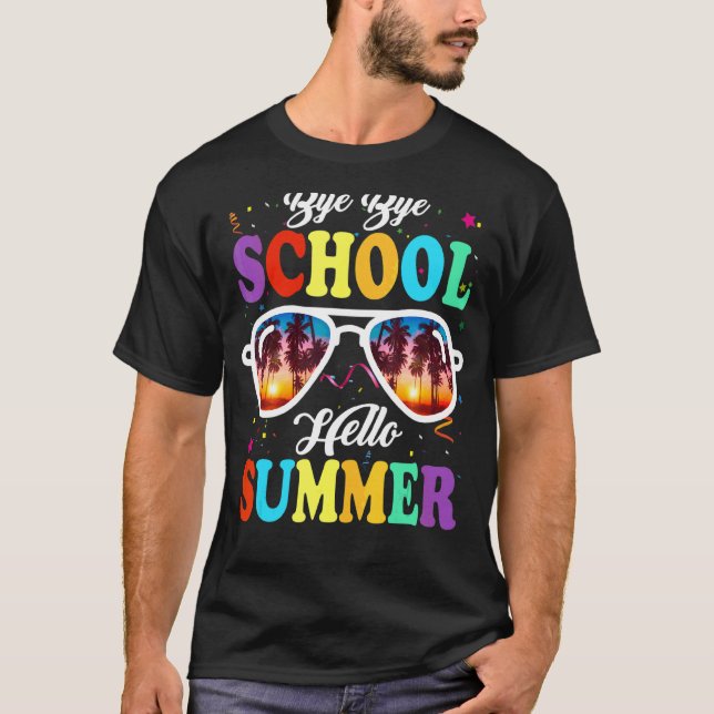 Camiseta Último Dia de Nadação na Piscina da Faculdade de T (Frente)