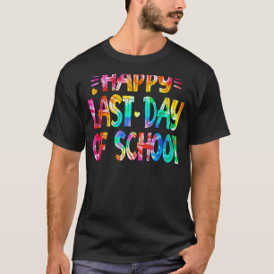 Camiseta Último Dia de Professora Aluna Tie Dye Graduat