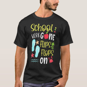 Camiseta Último Dia de Sacudir na Escola de Professores