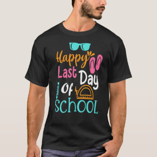 Camiseta Último Dia De Verão Da Escola