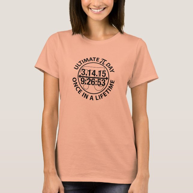Camiseta Último Dia Pi 2015 (Frente)