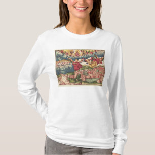 Camiseta Último julgamento, da bíblia de Luther, c.1530
