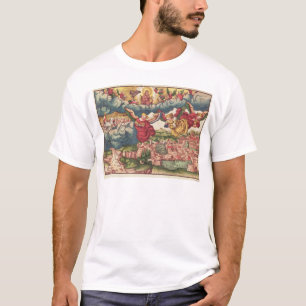 Camiseta Último julgamento, da bíblia de Luther, c.1530