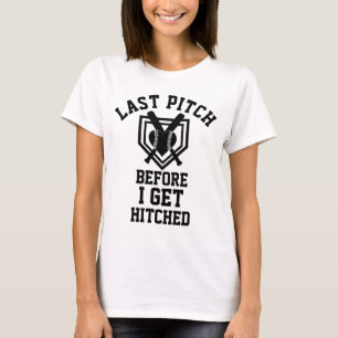 Camiseta Último passo antes que eu obtiver a noiva engatad