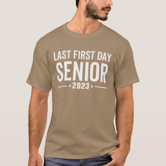 Camiseta Último Primeiro Dia Classe Sênior De 2023 Volta às