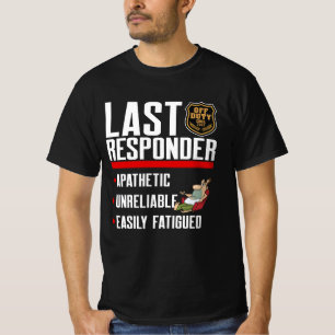 Camiseta Último Respondedor: Desligado Desde 2007