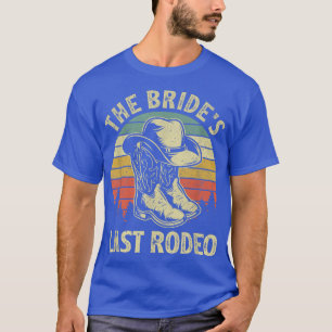 Camiseta Último Rodeio da Noiva Festa de Despedida de Solte
