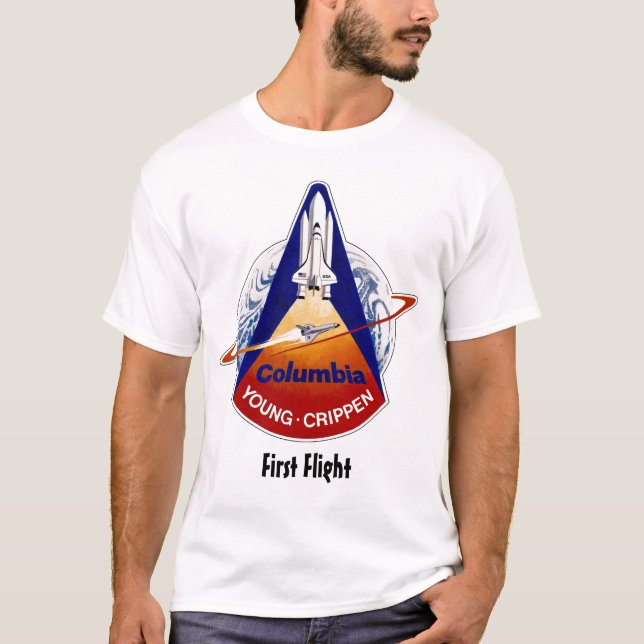 Camiseta Último vôo do primeiro vôo (Frente)