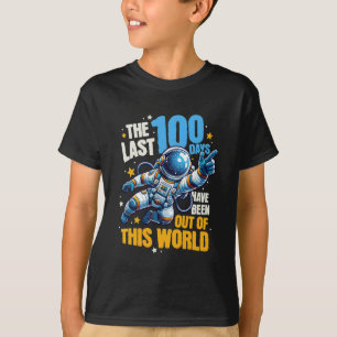 Camiseta Últimos 100 Dias Divertidos Fora Desta Escola Mund