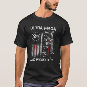 Camiseta Ultra MAGA E Orgulhoso De Seu Funny Anti-Biden S U
